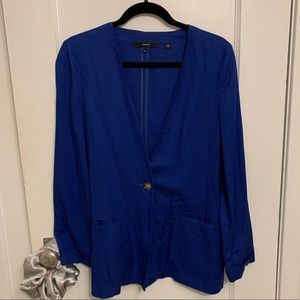 Oversized Lightweight Cobalt Blue Blazer